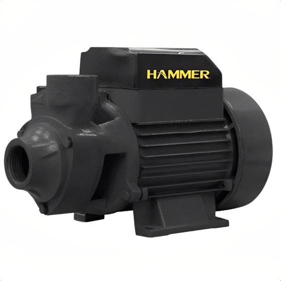 Imagem de Bomba de Água Periférica 1/2HP 2000L/h 370W 110V/127V Rotor Em Bronze Hammer - GYMP500_110