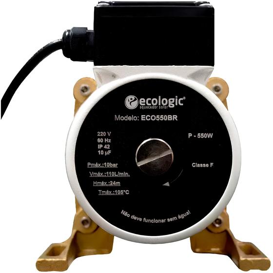 Imagem de Bomba De Agua Pressurizadora Circuladora Para Casa E Piscina Silenciosa Aumento De Pressão De Água Eco 550W  Br