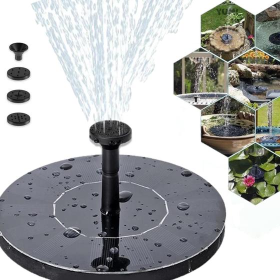 Bomba De Agua Solar Flutuante Para Piscinas Lagos E Fontes Menor preço em Bomba De Agua Solar Flutuante Para Piscinas Lagos E Fontes