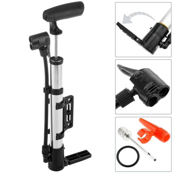 Bomba De Ar Encher Pneu Bike Bicicleta Bola Balão Forte Menor preço em Bomba De Ar Encher Pneu Bike Bicicleta Bola Balão Forte