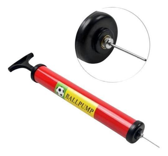 Imagem de Bomba De Ar Manual Com Bico Para Encher Inflar Bolas