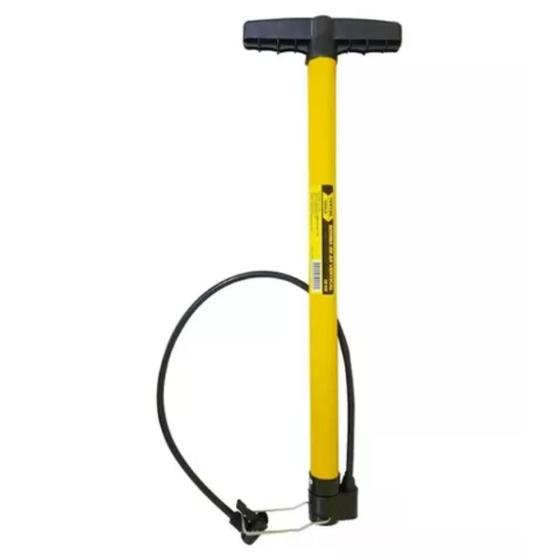Imagem de Bomba De Ar Manual Vertical Em Plastico 50Cm Para Bicicleta - Fertak