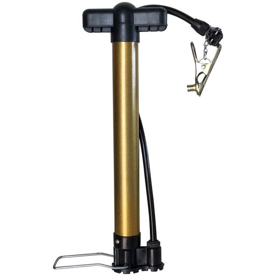 Menor preço em Bomba De Ar Para Encher Pneu Moto Carro Bicicleta Bike Boia 30cm 