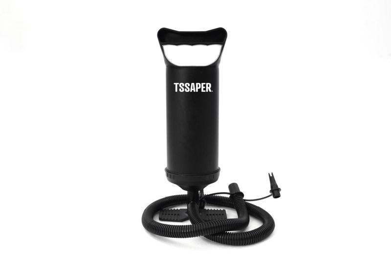 Imagem de Bomba de Ar para infláveis piscina colchao botes com 3 Bicos Adaptadores TSBM01 TSSAPER
