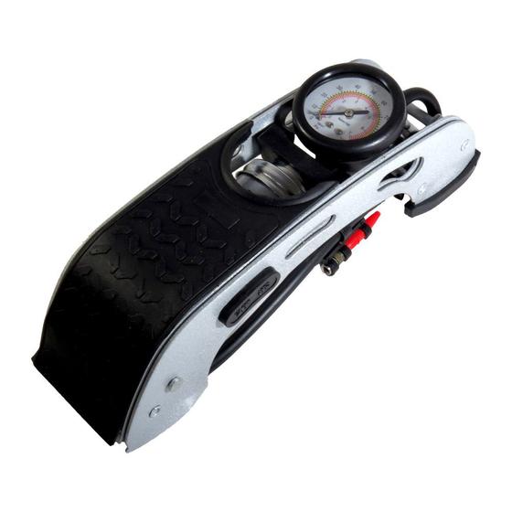 Bomba De Ar Pedal Premium Pneu Carro Moto Bike Brasfort Menor preço em Bomba De Ar Pedal Premium Pneu Carro Moto Bike Brasfort