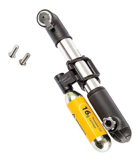 Imagem de Bomba de Ar Topeak HybridRocket RX com Inflador de CO2 160PSI
