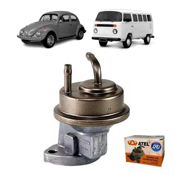 Imagem de Bomba de combustível mecânica Volkswagen Fusca (todos) - Brasília 1975 a 1982 - Gol 1980 a 1986 - Kombi 1975 a 1997 - SP 2 / Variant 1 e 2 - 1969 a 19