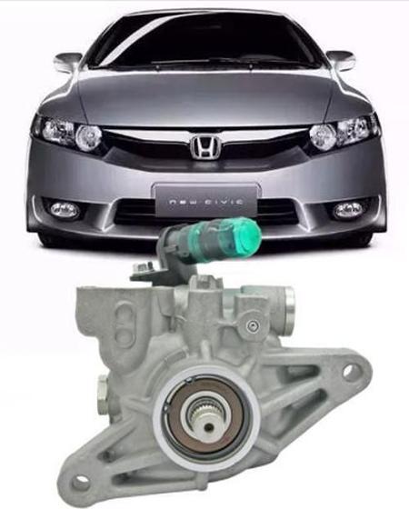 Imagem de Bomba De Direcao Hidraulica New Civic 1.8 16V De 2006 A 2011