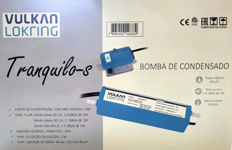 Imagem de Bomba de dreno  para  ar condicionado fluxo variável  de 20l/h à 40 l/h.