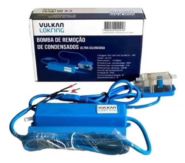 Bomba de dreno vulkan p/ ar condicionado split 24l/h de 7k à 60k Menor preço em Bomba de dreno vulkan p/ ar condicionado split 24l/h de 7k à 60k
