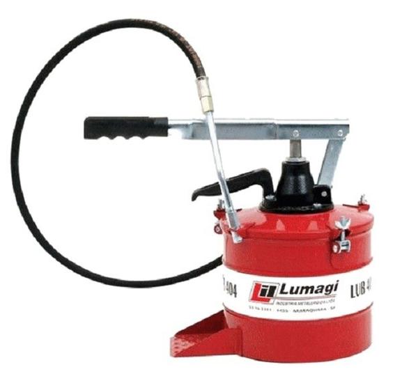 Imagem de Bomba de graxa manual 4kg com compactador lub-403 lumagi