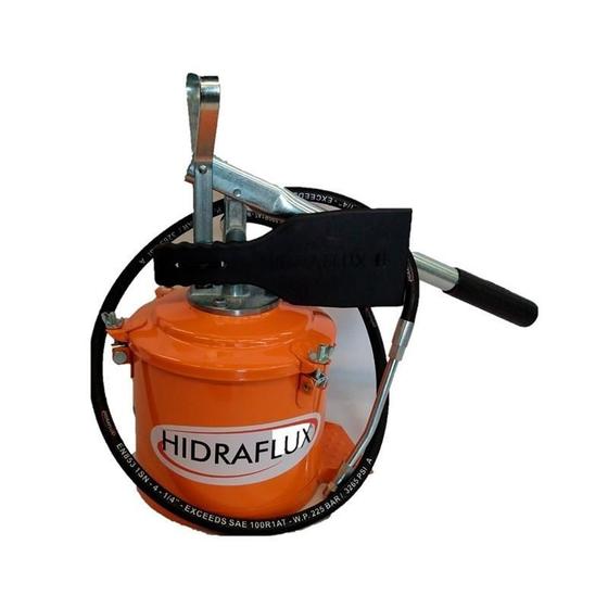 Imagem de Bomba De Graxa Manual Balde Para 4 Kg Hidraflux 2040-G