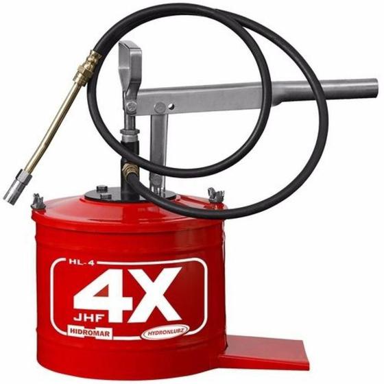 Bomba De Graxa Manual Hydronlubz Fácil De Operar JHF 4X 7Kg Menor preço em Bomba De Graxa Manual Hydronlubz Fácil De Operar JHF 4X 7Kg