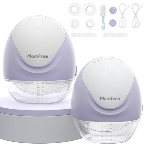Imagem de Bomba de Mama Momfree Wearable - 3 Modos/9 Níveis com Display LED