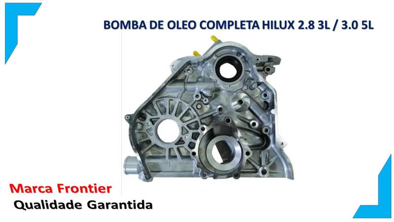 Imagem de Bomba De Oleo Completa Hilux 2.8 3l / 3.0 5l