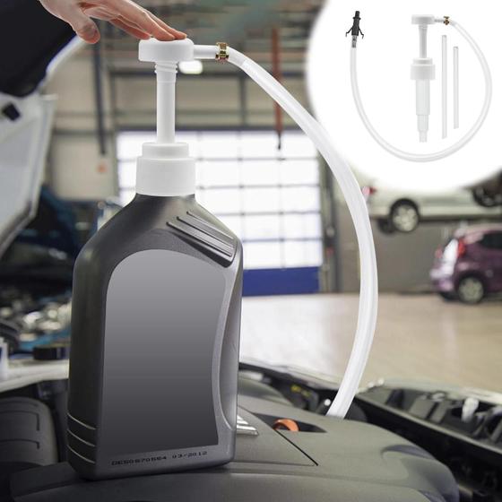 Bomba de Sifão Manual para Gasolina, Diesel, Óleo e Fluidos de Transmissão Imagem de Bomba de Sifão Manual para Gasolina, Diesel, Óleo e Fluidos de Transmissão