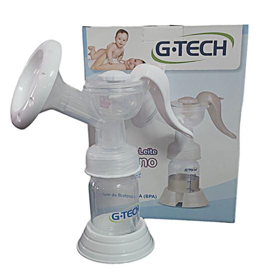 Imagem de Bomba De Sucção Extratora de Leite Materno Manual Comfort com 2 Níveis de Ajuste de Sucção - G-Tech