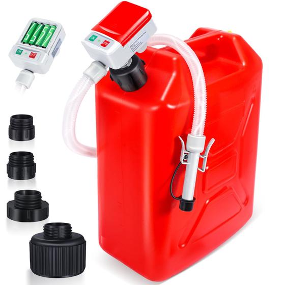 Imagem de Bomba de Transferência de Combustível AUTOJDM - 12L/min com Sensor de Parada Automática