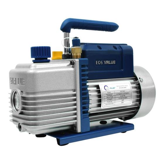 Bomba de Vácuo Profissional EOS 10CFM Duplo Estágio Bivolt Bivolt Menor preço em Bomba de Vácuo Profissional EOS 10CFM Duplo Estágio Bivolt Bivolt