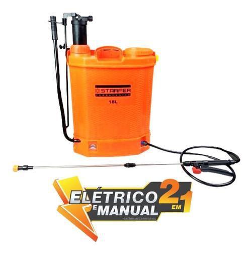 Imagem de Bomba De Veneno Eletrico E Manual Pulverizador 18L Bivolt