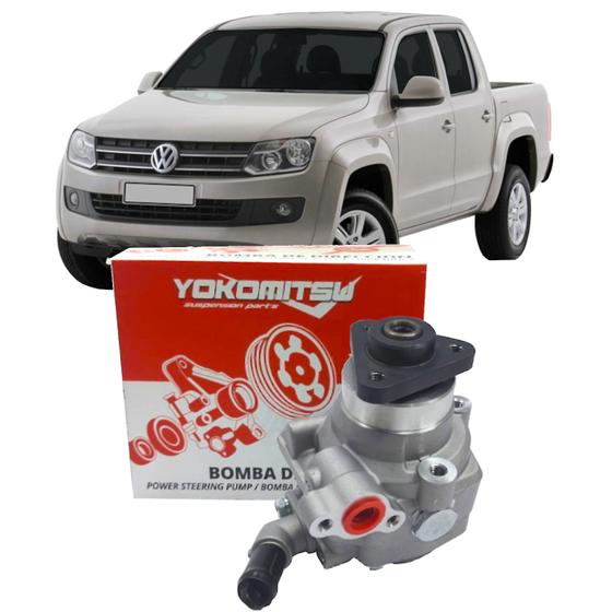 Imagem de Bomba direção hidráulica amarok 2010 a 2014 yokomitsu