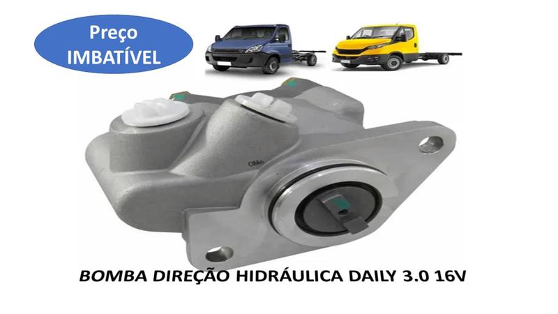 Imagem de Bomba Direção Hidraulica Iveco Daily 3.0 16v