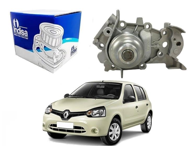 Imagem de BOMBA DnullAGUA INDISA RENAULT CLIO 1.0 16V 2013 A 2016