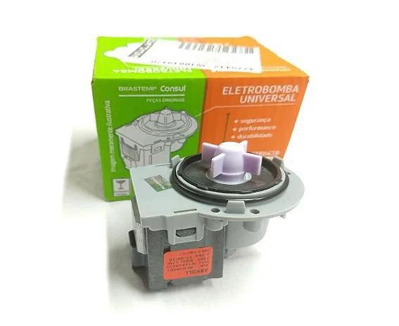 Bomba drenagem universal original 110v - Brastemp - Eletrobomba para ...