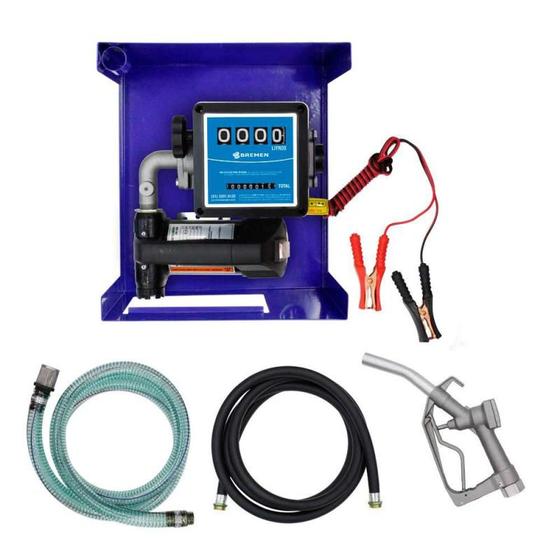 Bomba Elétrica 12V para Abastecimento de Óleo Diesel 40L/min 8830 BREMEN Menor preço em Bomba Elétrica 12V para Abastecimento de Óleo Diesel 40L/min 8830 BREMEN