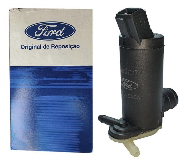 Imagem de Bomba eletrica lavador para-brisa e vidro traseiro fiesta 1996 1997 1998 1999 2000 2001 2002 2003 2004 hatch
