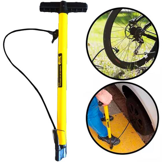Bomba Encher Pneu De Bicicleta Bike Carro Moto Fertak
