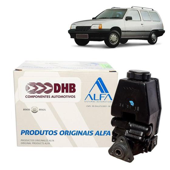 Imagem de Bomba hd dhb gm ipanema/kadett efi 01-1990 ate 12-1995/monza 1991 em diante - com reservatorio acoplado e sem polia