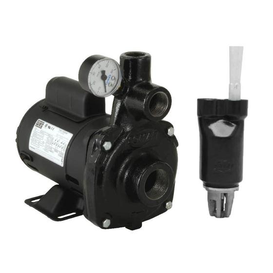 Bomba Injetora Monofásica 1CV SIHX1 com Registro Somar - Motobomba ...