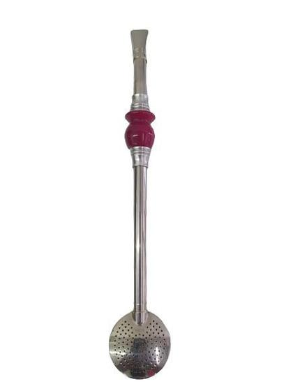 Imagem de Bomba Inox - 25cm - com bocal e com rosca - pedra Rosa