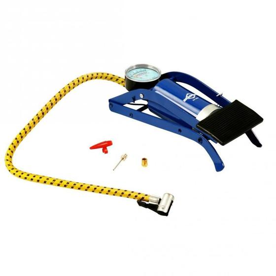 Bomba para Encher Pneus com Pedal 8406 BRASFORT Menor preço em Bomba para Encher Pneus com Pedal 8406 BRASFORT