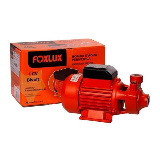 Imagem de Bomba Perifeerica FoxLux FX-BP1 1CV Bivolt