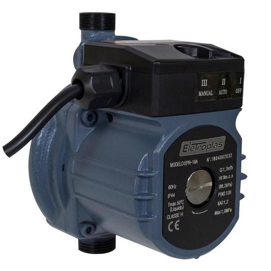 Imagem de Bomba Pressurizador Automático de Rede 127V - Eletroplas EPR-18A