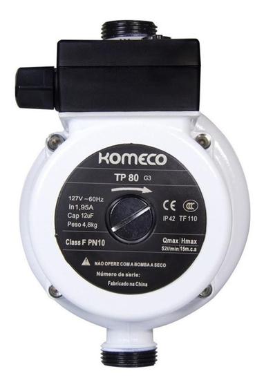 Bomba Pressurizador De Água Komeko Tp80 G4 248w Potencia Menor preço em Bomba Pressurizador De Água Komeko Tp80 G4 248w Potencia