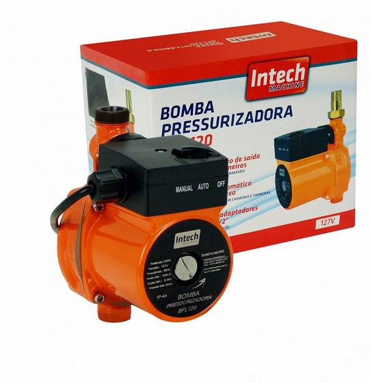 Bomba pressurizadora bfl120-127v intech machine bfl120-127v Menor preço em Bomba pressurizadora bfl120-127v intech machine bfl120-127v