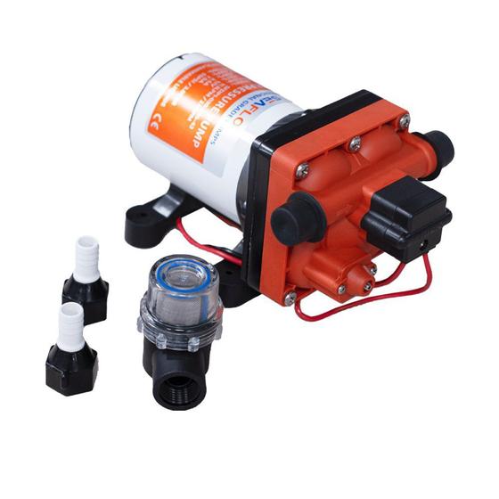 Bomba De Diafragma Seaflo Serie 42, 24V, 3.0 GPM, 55 PSI - Con Derivación Interna, Autocebante, Para Uso En Barcos, Caravanas Y Sistemas De Agua