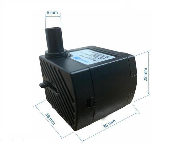 Bomba Submersa 200L/H 3W 220 Volts Aquários Fontes Bebedouro Jingnuo