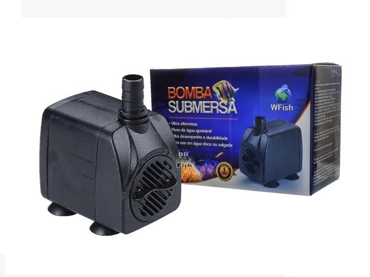 Imagem de Bomba Submersa 220V - Silenciosa - 220l/h