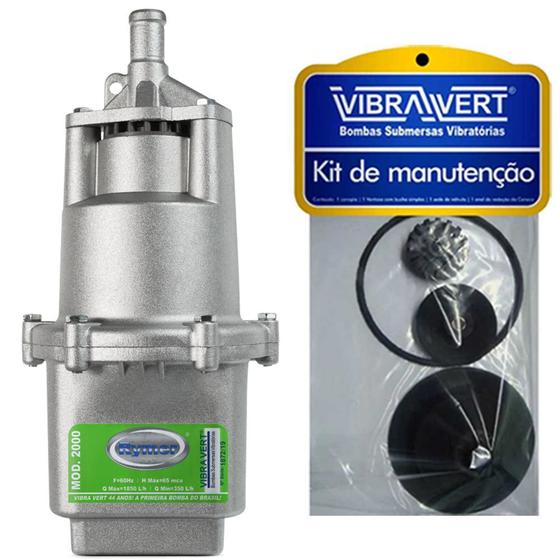 Imagem de Bomba Submersa De Poço Sapo + KIT DE MANUTENÇÃO Rymer 2000 220V