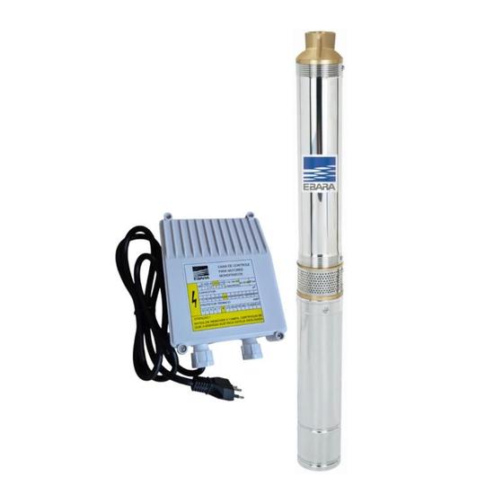 Imagem de Bomba Submersa Ebara 3BPS2-10 1/2Cv Monofásica 127V com Control Box