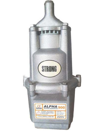 Imagem de Bomba Submersa Vibratória para poço - Alpha  Strong 900 - 450W - Saída 3/4" - Compacta - para poço à partir de 6"