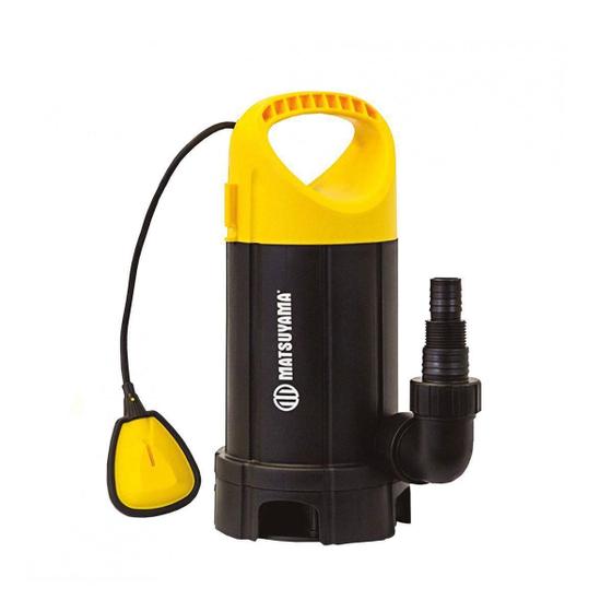 Imagem de Bomba Submersível 1Hp 750W X 127V Agua Suja/Limpa Matsuyama