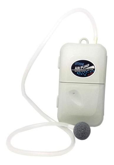 Imagem de Bombinha De Ar Aerador Para Aquario Pesca Isca Viva Aerador Oxigenador Fazer Oxigênio Para Isca Viva Lambari Piaba Camarão Pitu Oxigenar