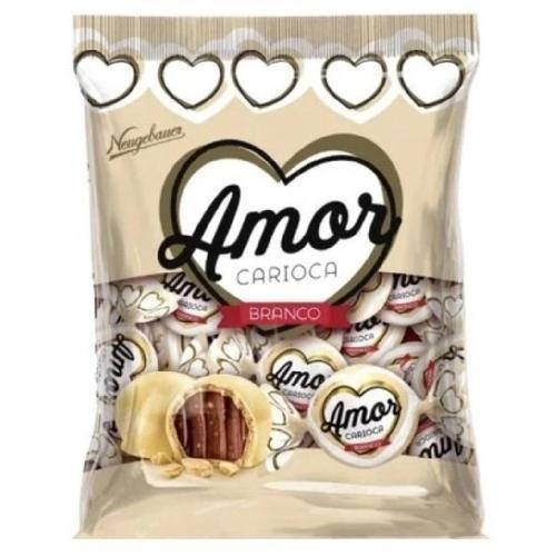 Imagem de Bombom Amor Carioca Chocolate Branco - Pacote com 900G