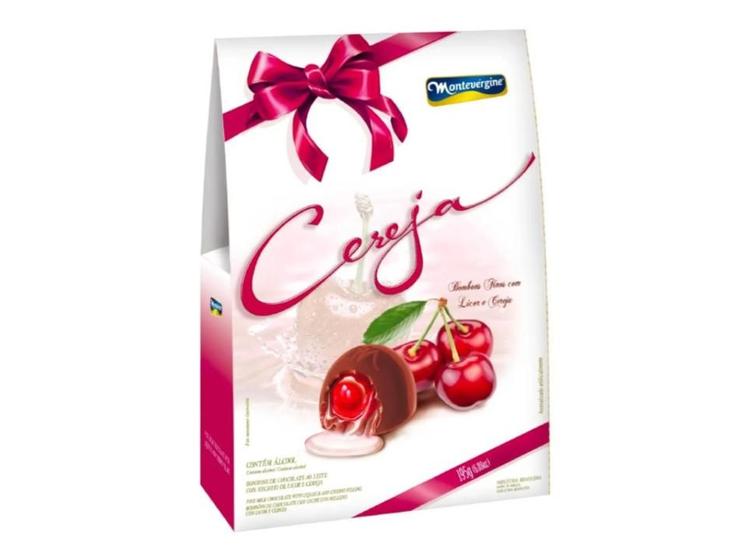 Imagem de Bombom com Licor de Cereja Presente 195g - Montevérgine