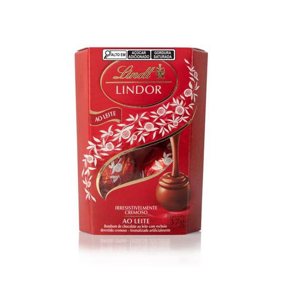 Imagem de Bombom de chocolate ao leite LINDT LINDOR 37g